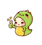 Baby Dino Jinosaurus ( 'Eng )（個別スタンプ：12）