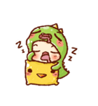 Baby Dino Jinosaurus ( 'Eng )（個別スタンプ：34）
