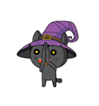 Catdy Witch Cat（個別スタンプ：7）