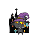 Catdy Witch Cat（個別スタンプ：11）