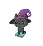 Catdy Witch Cat（個別スタンプ：21）