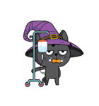 Catdy Witch Cat（個別スタンプ：27）