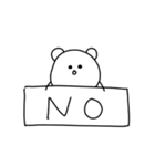 どうも、たまごくまです。（個別スタンプ：7）