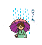 ミセスきのこの休日。（個別スタンプ：12）