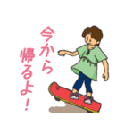 ミセスきのこの休日。（個別スタンプ：23）