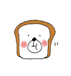 食パンのクマさん（個別スタンプ：34）