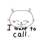 ノラ猫けんけん3 （言い訳バージョン）（個別スタンプ：6）