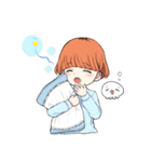 海月くんと時々クラゲ（個別スタンプ：10）