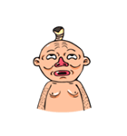 Mr. Bald Old（個別スタンプ：34）