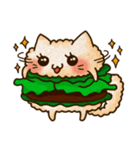 Yummy BurgerCat Vol.2（個別スタンプ：13）