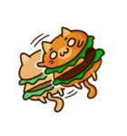 Yummy BurgerCat Vol.2（個別スタンプ：19）