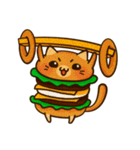 Yummy BurgerCat Vol.2（個別スタンプ：20）