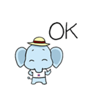 Thai Smiley Elephant（個別スタンプ：5）