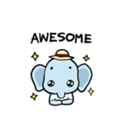 Thai Smiley Elephant（個別スタンプ：7）