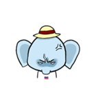 Thai Smiley Elephant（個別スタンプ：34）