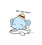 Thai Smiley Elephant（個別スタンプ：38）