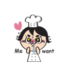 The walking chef（個別スタンプ：6）