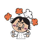 The walking chef（個別スタンプ：10）