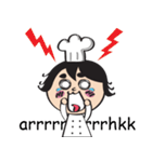 The walking chef（個別スタンプ：16）