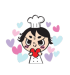 The walking chef（個別スタンプ：25）