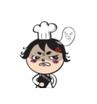 The walking chef（個別スタンプ：28）