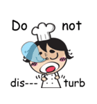 The walking chef（個別スタンプ：36）