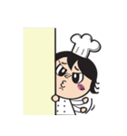 The walking chef（個別スタンプ：40）