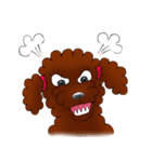 Red Poodle Lady（個別スタンプ：13）