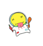 Potatoes bubble（個別スタンプ：16）