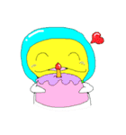 Potatoes bubble（個別スタンプ：32）