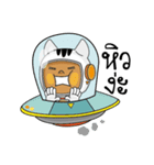 Spaceman Catdy（個別スタンプ：3）