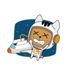 Spaceman Catdy（個別スタンプ：8）