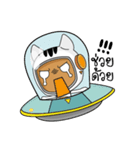 Spaceman Catdy（個別スタンプ：11）