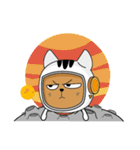 Spaceman Catdy（個別スタンプ：15）