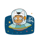 Spaceman Catdy（個別スタンプ：17）