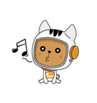 Spaceman Catdy（個別スタンプ：28）