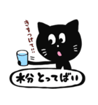 黒猫の夏スタンプ 九州編（個別スタンプ：5）