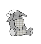 モノクロスタンプ（個別スタンプ：21）