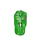 色鉛筆で描く野菜の表情スタンプ（個別スタンプ：2）