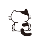 白黒ネコ（個別スタンプ：13）