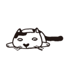 白黒ネコ（個別スタンプ：16）