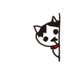 白黒ネコ（個別スタンプ：33）