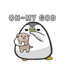 Penguin north of hard work diary.（個別スタンプ：28）