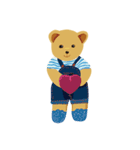 teddy bear boy and girl（個別スタンプ：19）