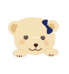 teddy bear boy and girl（個別スタンプ：39）