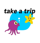 Funny Beach（個別スタンプ：7）