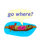 Funny Beach（個別スタンプ：14）