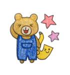 くまくんとサックスくんのスタンプ（個別スタンプ：21）
