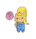 くまくんとサックスくんのスタンプ（個別スタンプ：23）