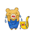 くまくんとサックスくんのスタンプ（個別スタンプ：39）